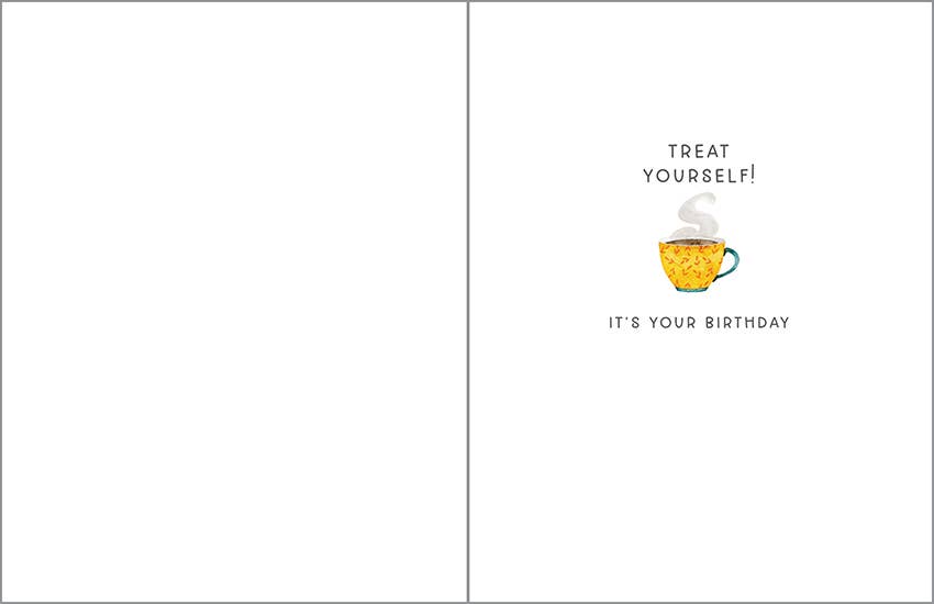 Birthday Greeting Card | Coffee Lover