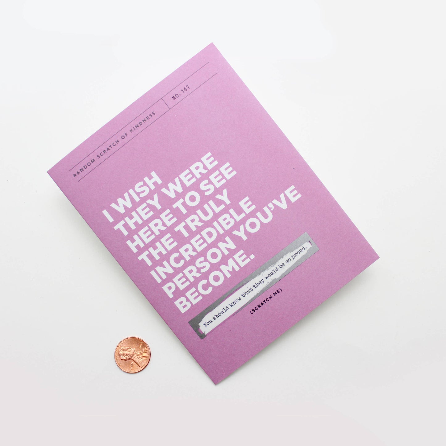 Scratch-off Card | Wish They Were Here