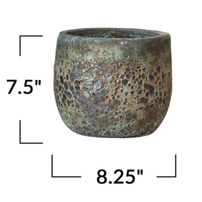 Coarse Terra-Cotta Planters