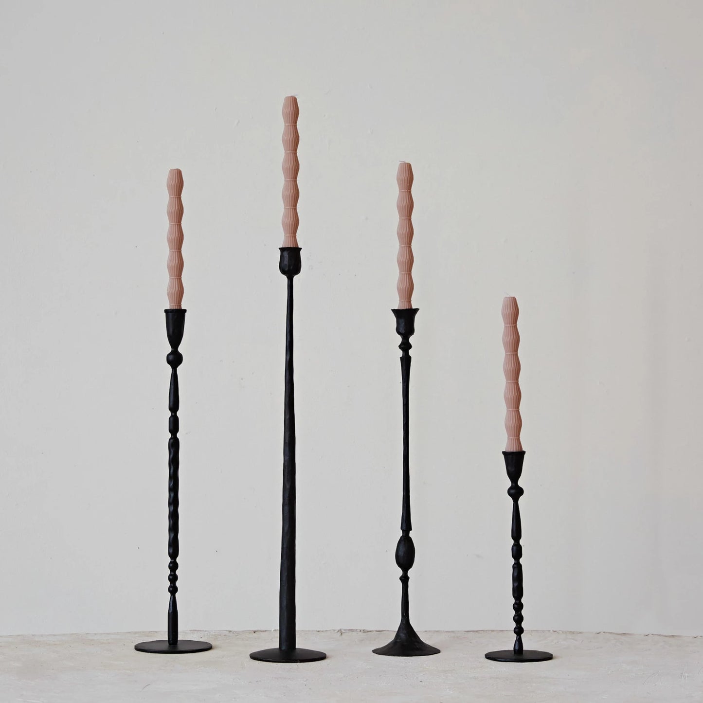 Cast Iron Candle Holder