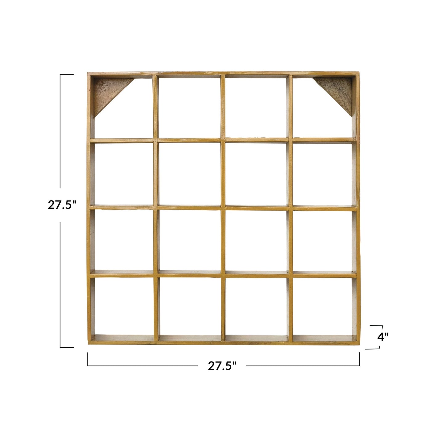 Reclaimed Wood Wall Shelf