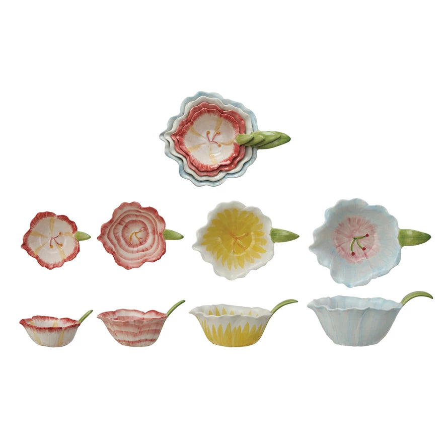 Flower Shaped Prep Bowls