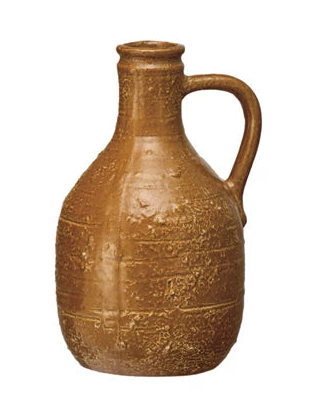 Decorative Stoneware Jug