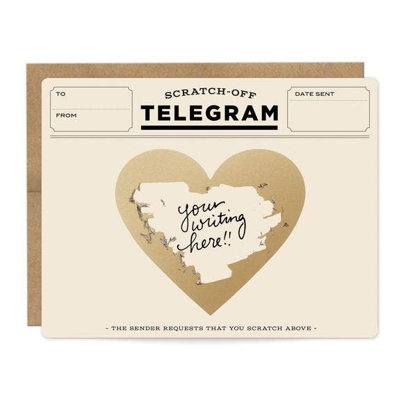 Scratch-off Card | Classic Telegram