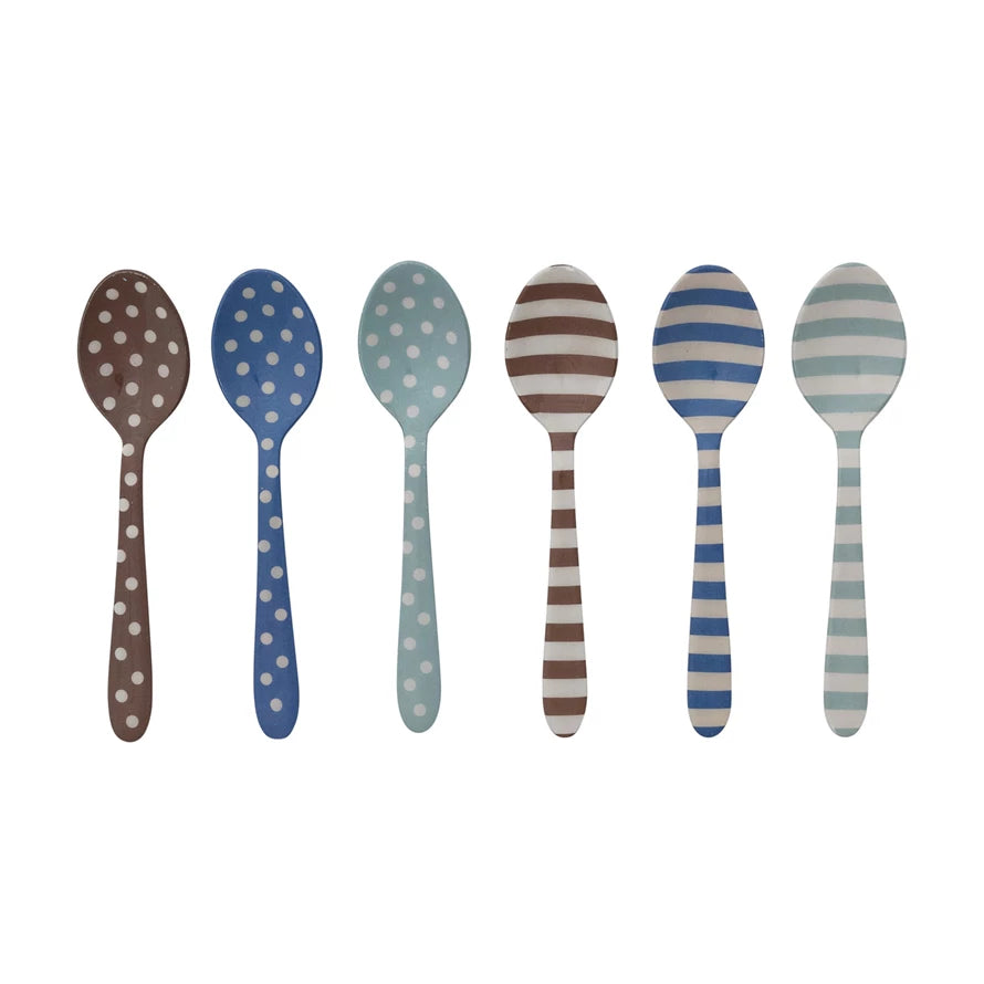 Enameled Stainless Steel Spoon