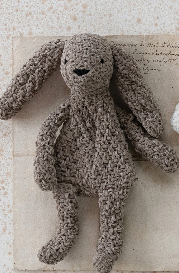 Chenille Bunny Toy