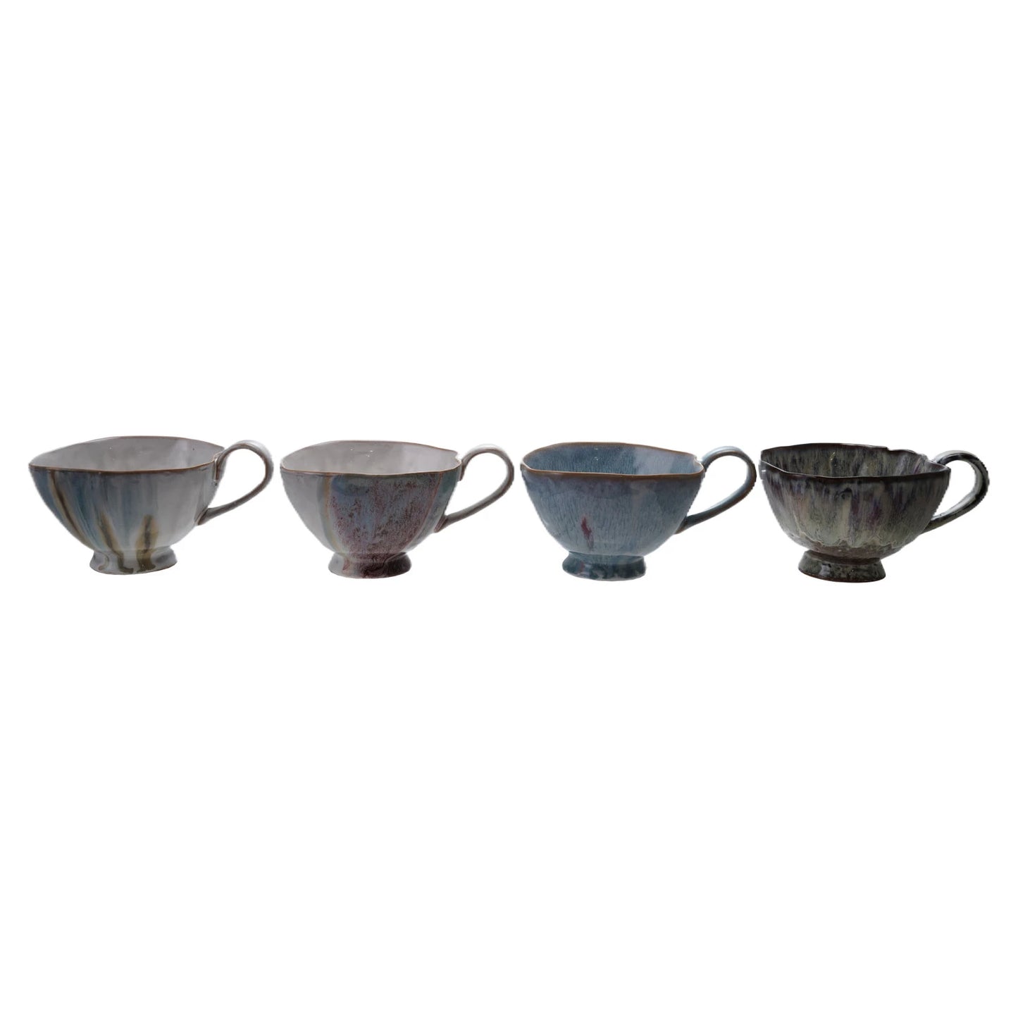 Stoneware Footed Mug