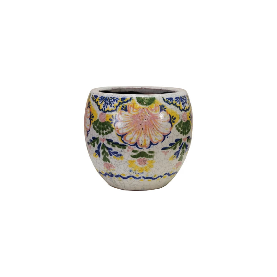 Terra-cotta Planter (Holds 5" Pot)