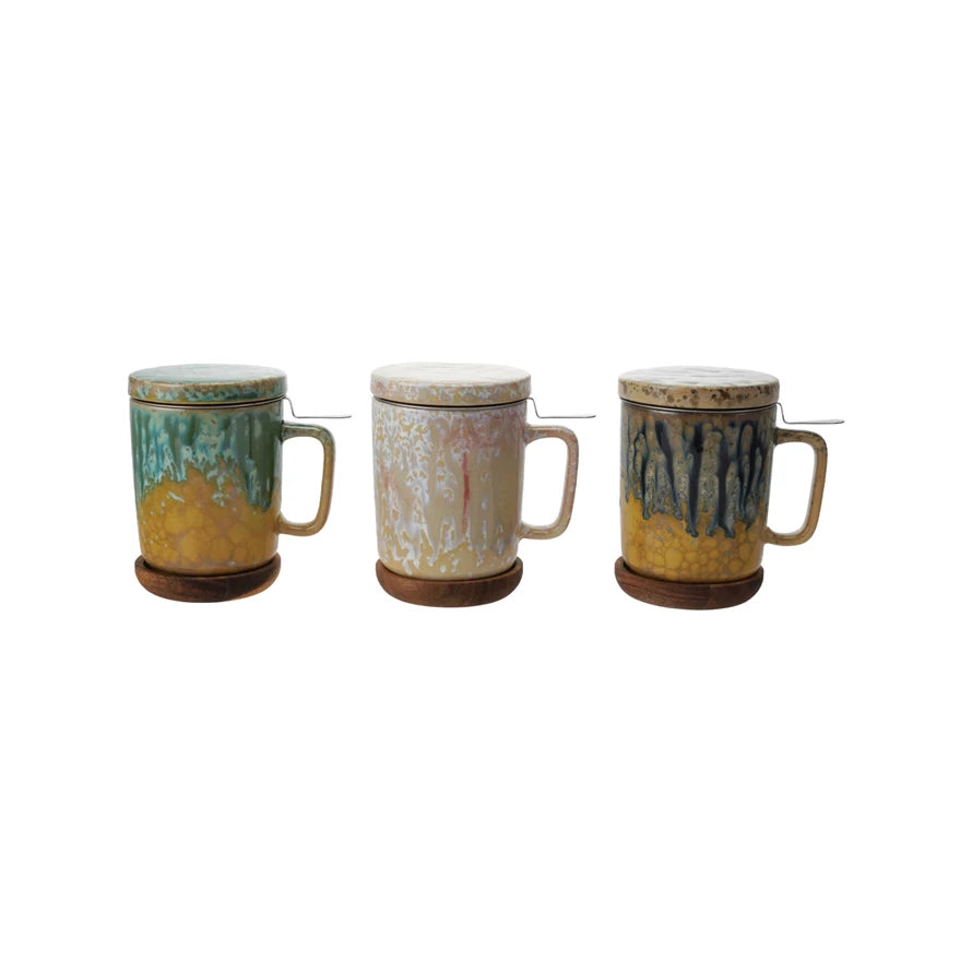 10 oz. Mug with Strainer