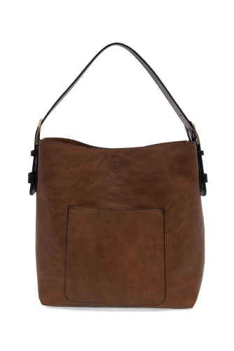 Hobo Black Handle Handbag