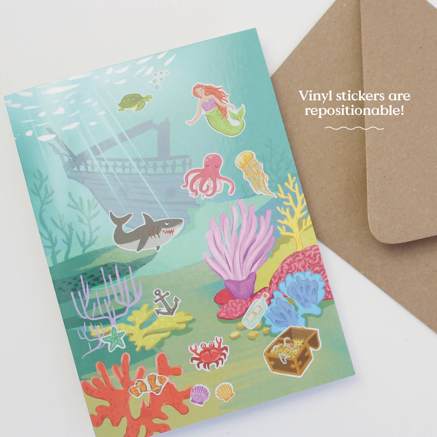 Sticker Scene Card | Under The Sea