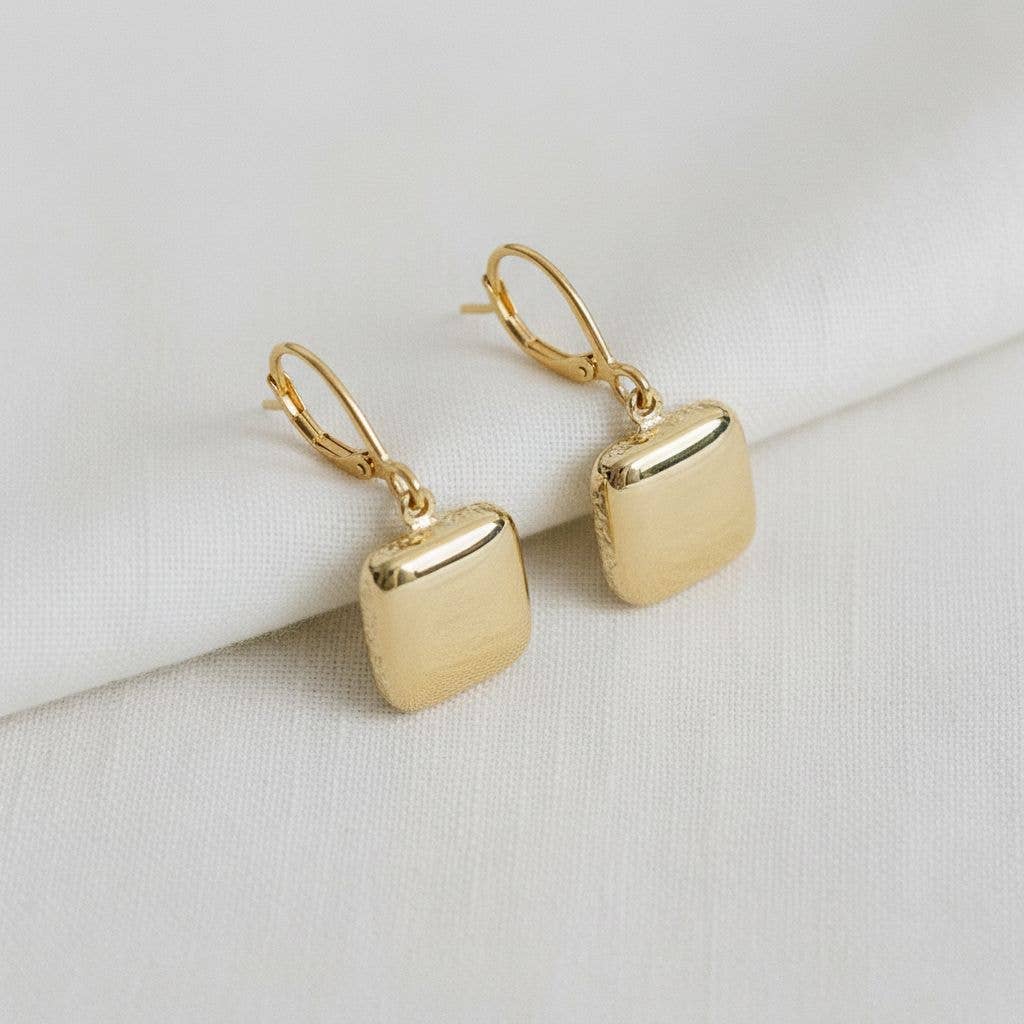 Geometric Drop Earrings