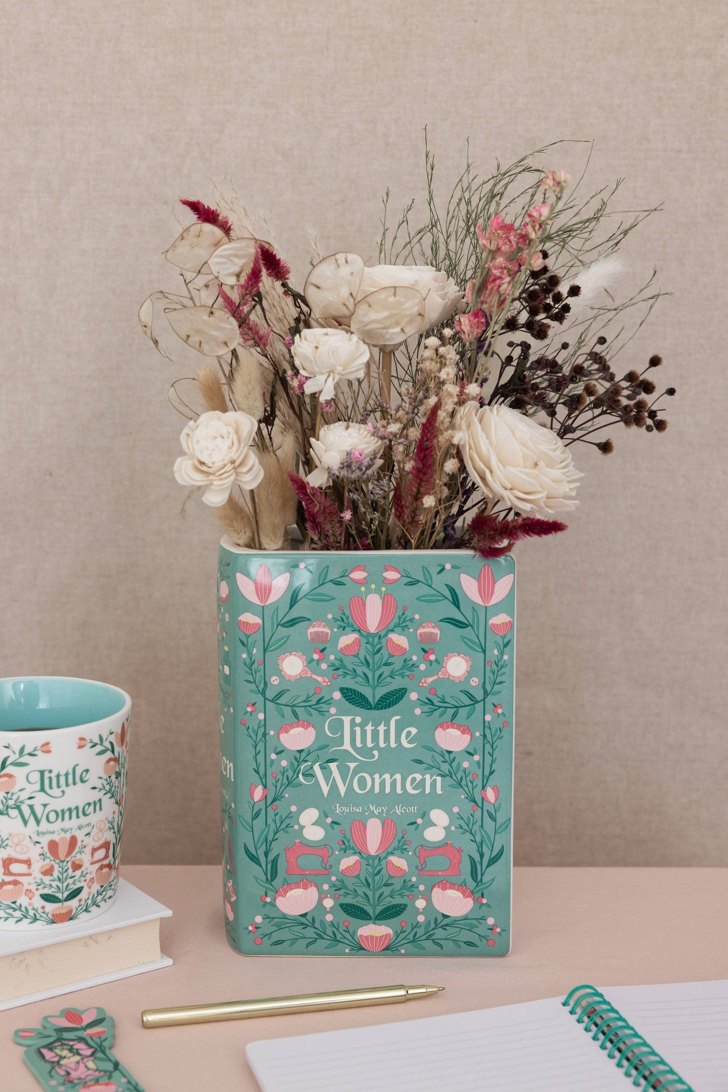 Large Book Vase | Little Women