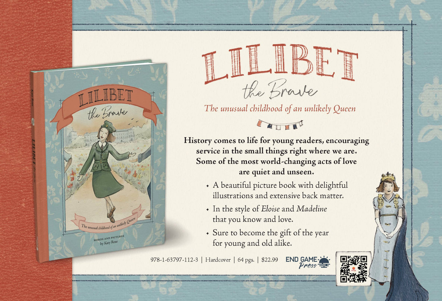 Lilibet the Brave The Unusual Childhood of an Unlikely Queen | Katy Rose