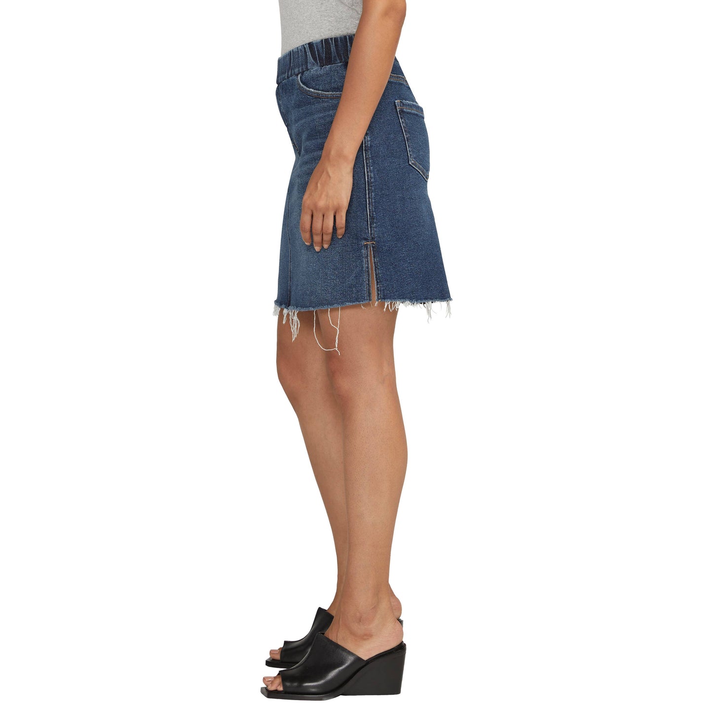 On-The-Go Denim Skort