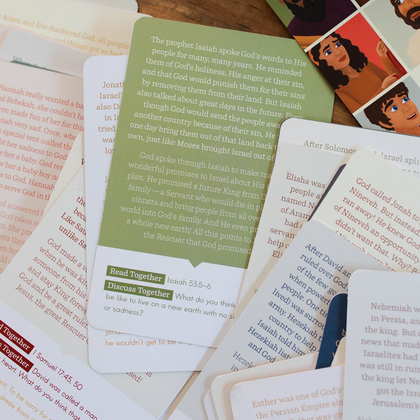 People of the Old Testament | Kids Card Set