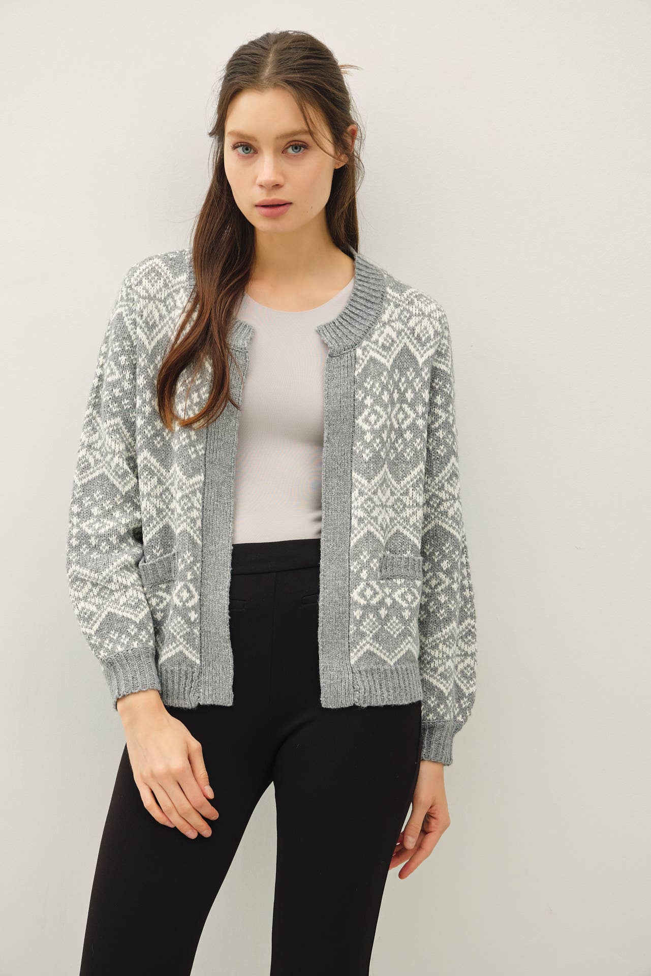 Faire Isle Open Cardigan