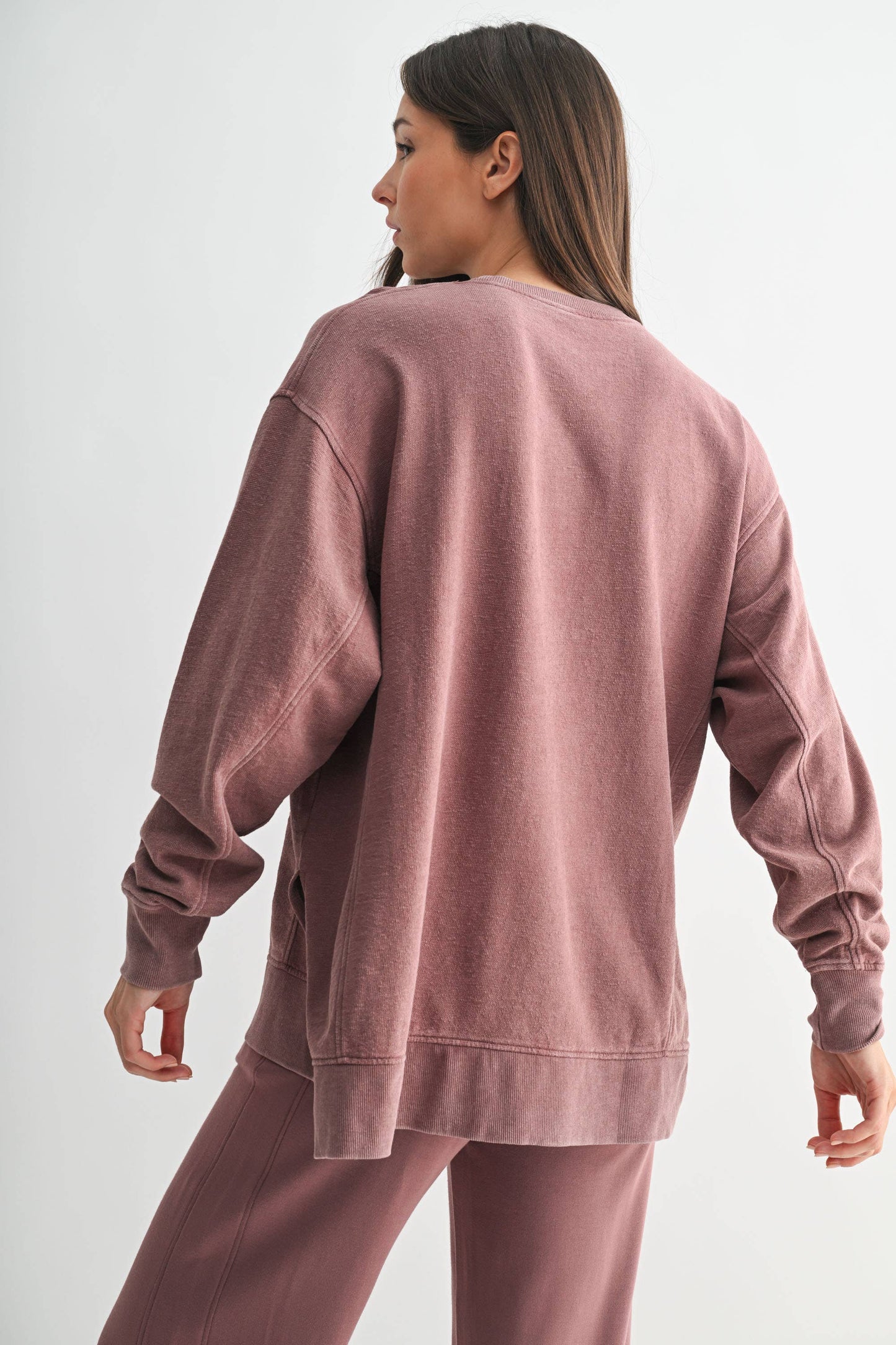 Highland Jacquard Boxy Long Sleeve