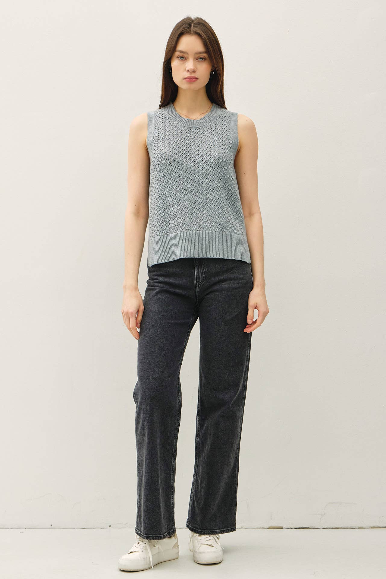 Sleeveless Knit Top