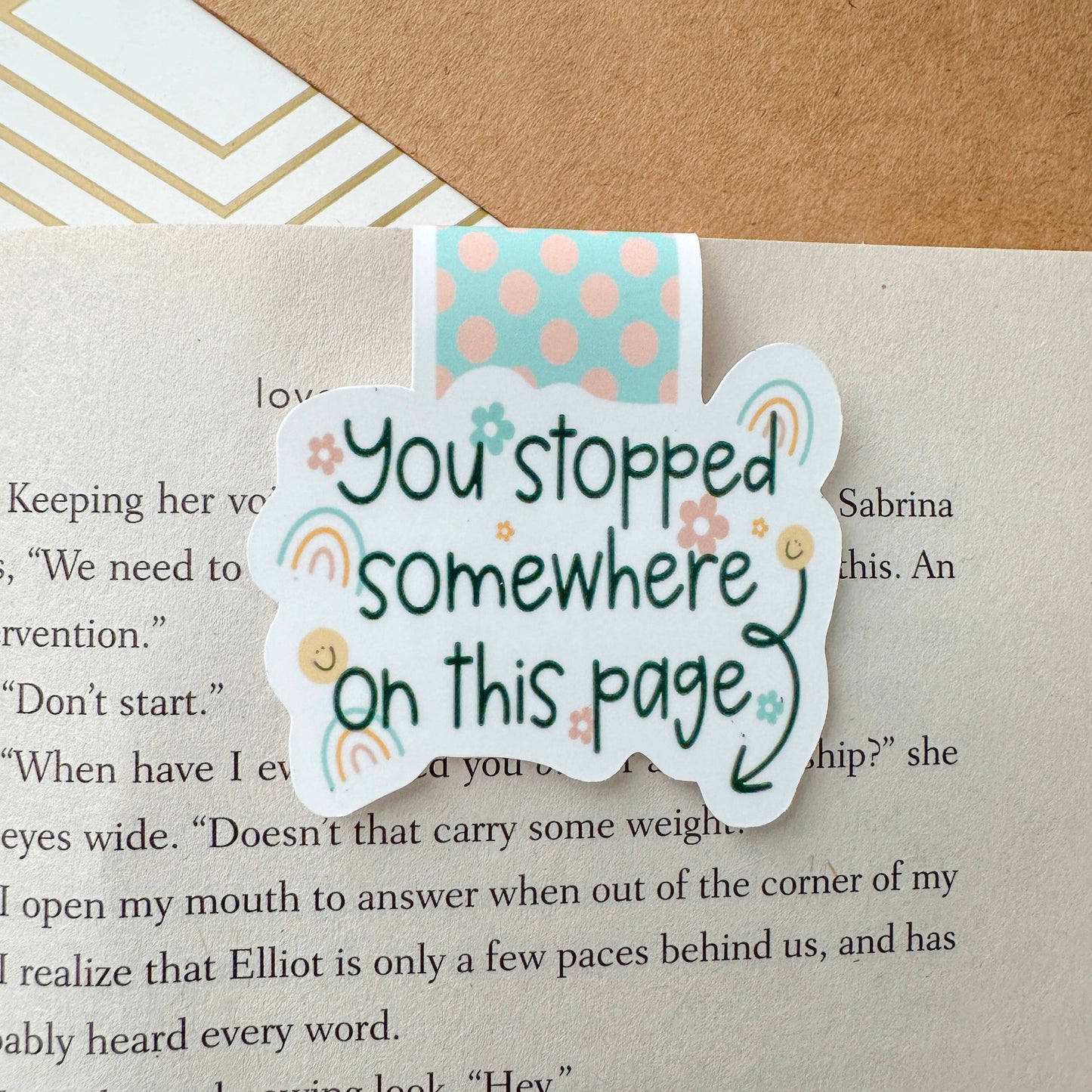 Magnetic Bookmark | You Stopped Somewhere...