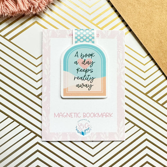 Magnetic Bookmark | A Book A Day