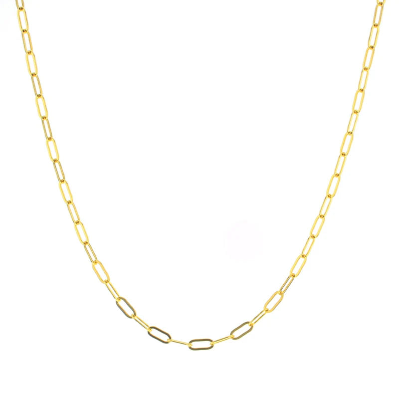 Gold Plated Glossy Chain