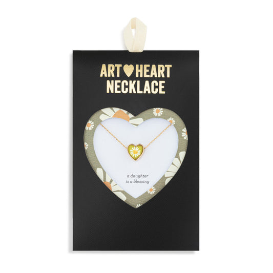 Art Heart Necklace | Daughter
