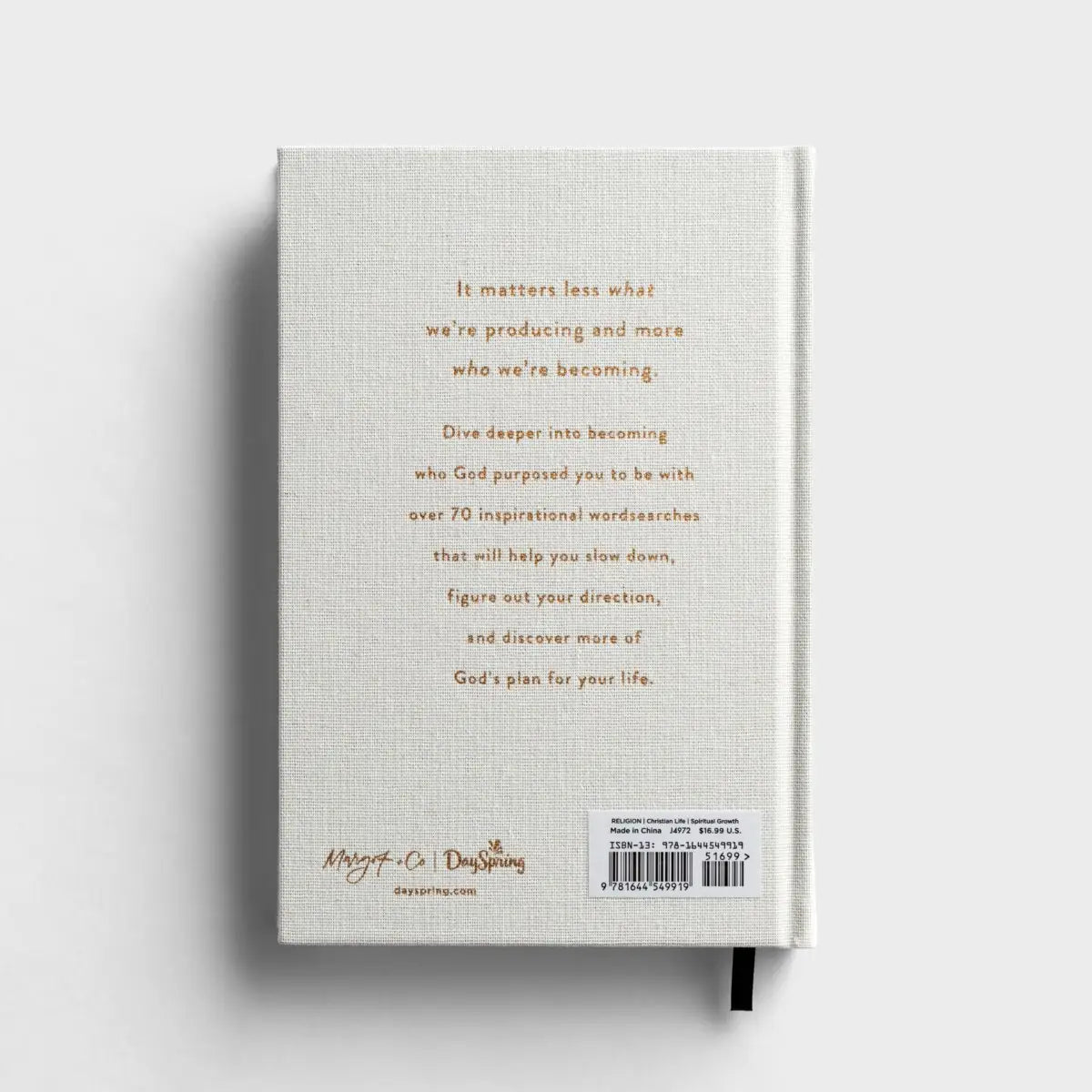 The Wordsearch Book: Becoming w/ Quotes & Scriptures