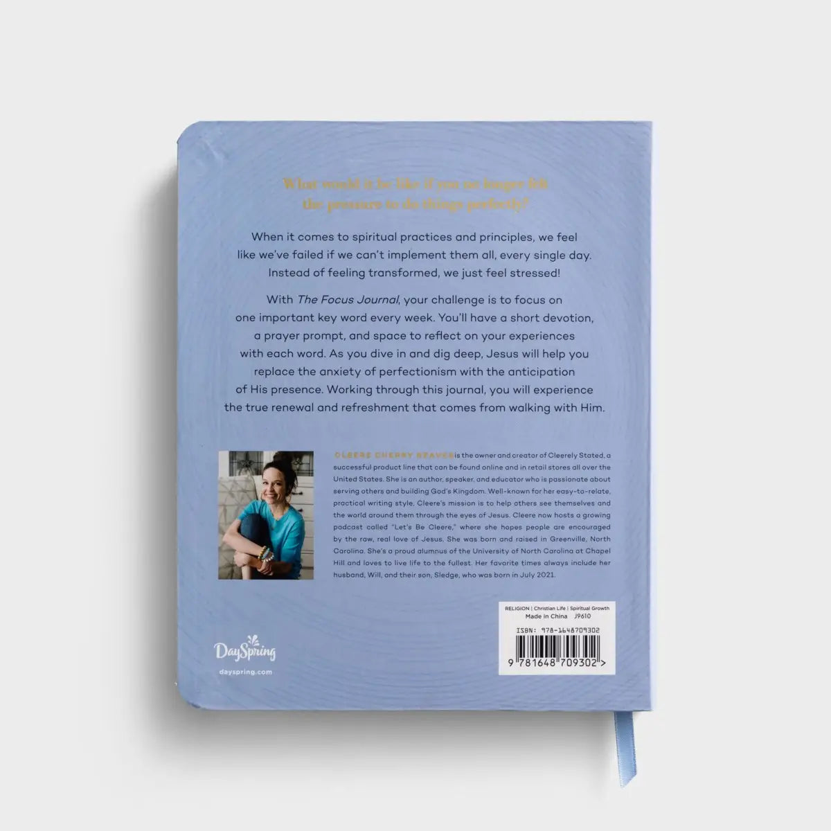 The Focus Journal: 52 Weeks To A More Intentional Life | Cleere Cherry Reaves