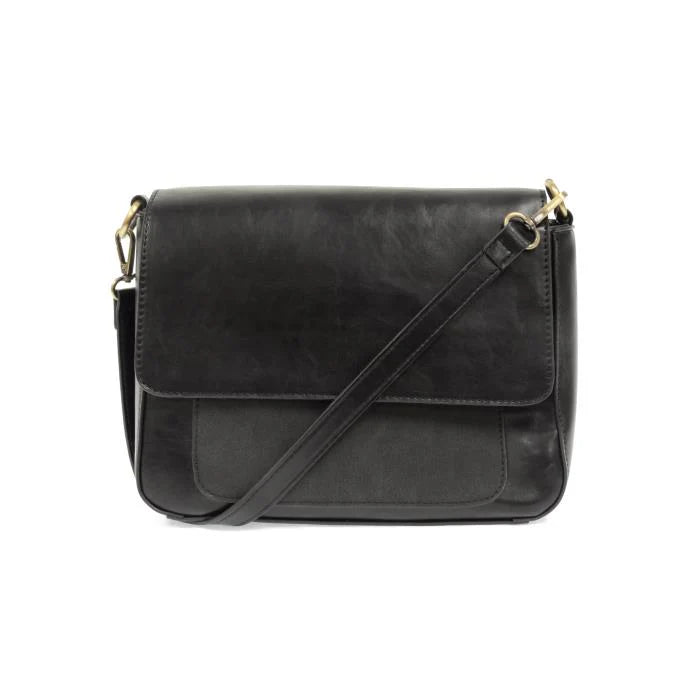 Lexi Convertible Shoulder Bag with Suede Trim