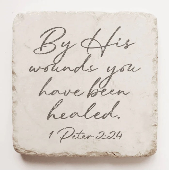 Small Scripture Stone | 1 Peter 2:24