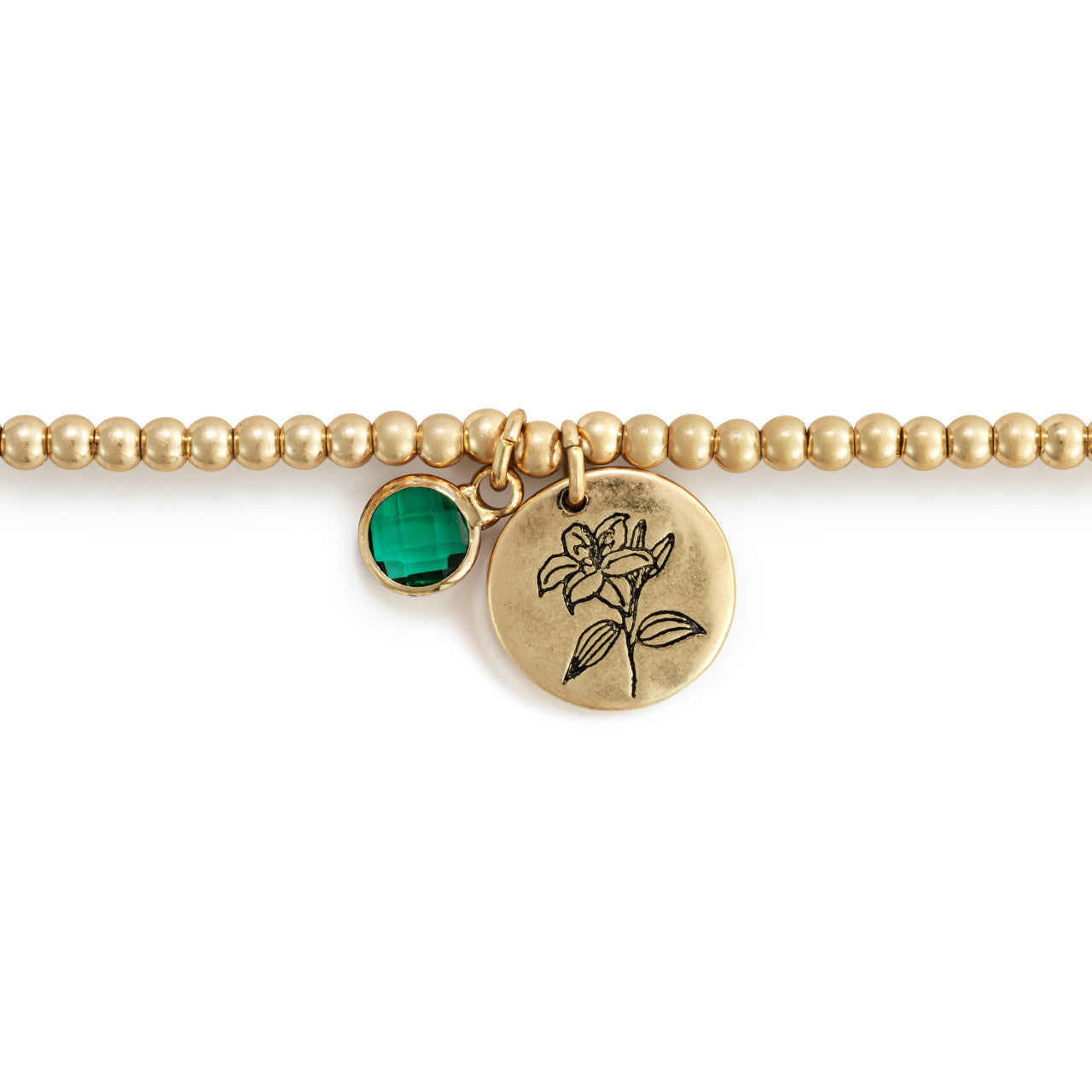 Birthstone Charm Bracelet