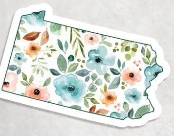 Sticker | Floral Pennsylvania