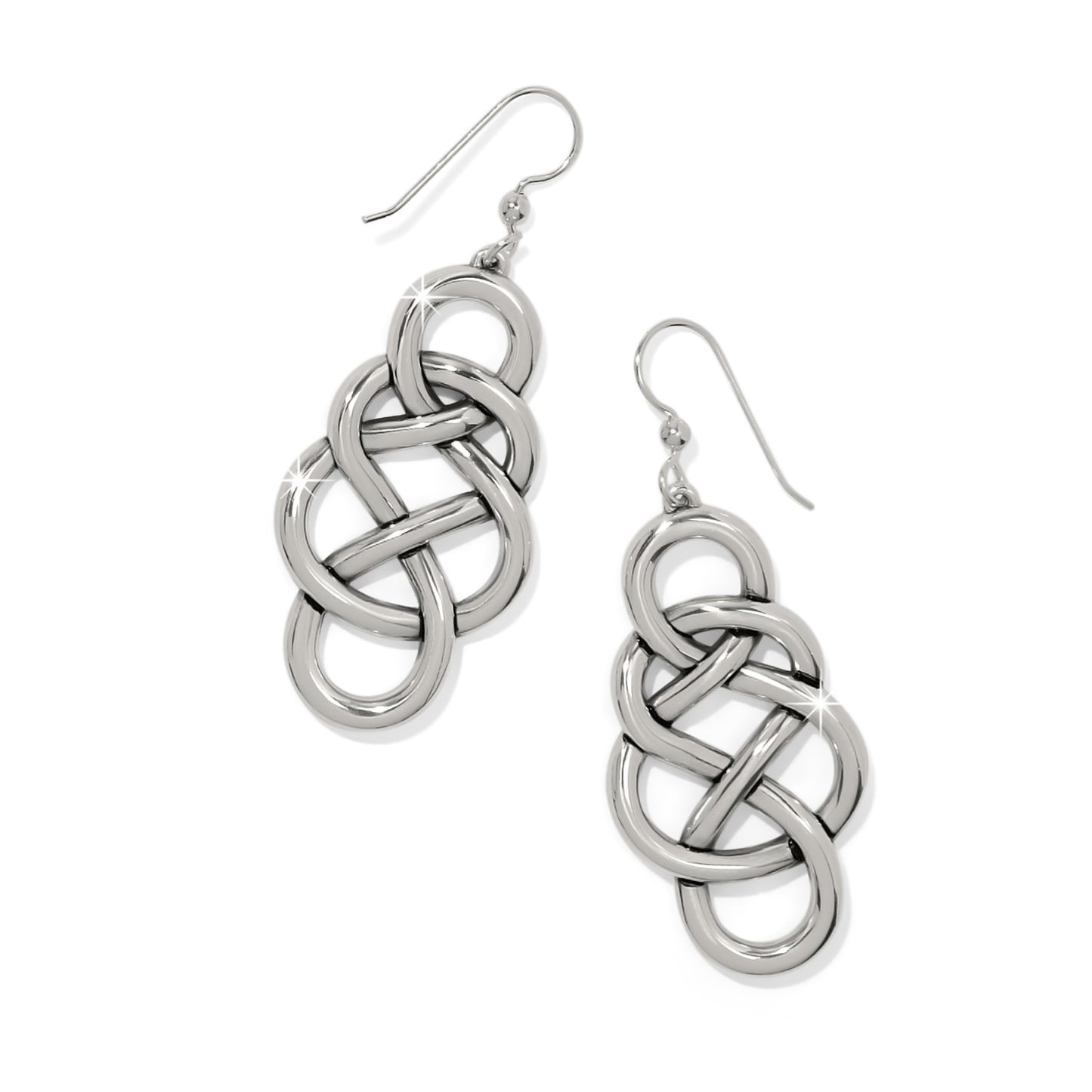 Interlok Braid Drop Earrings