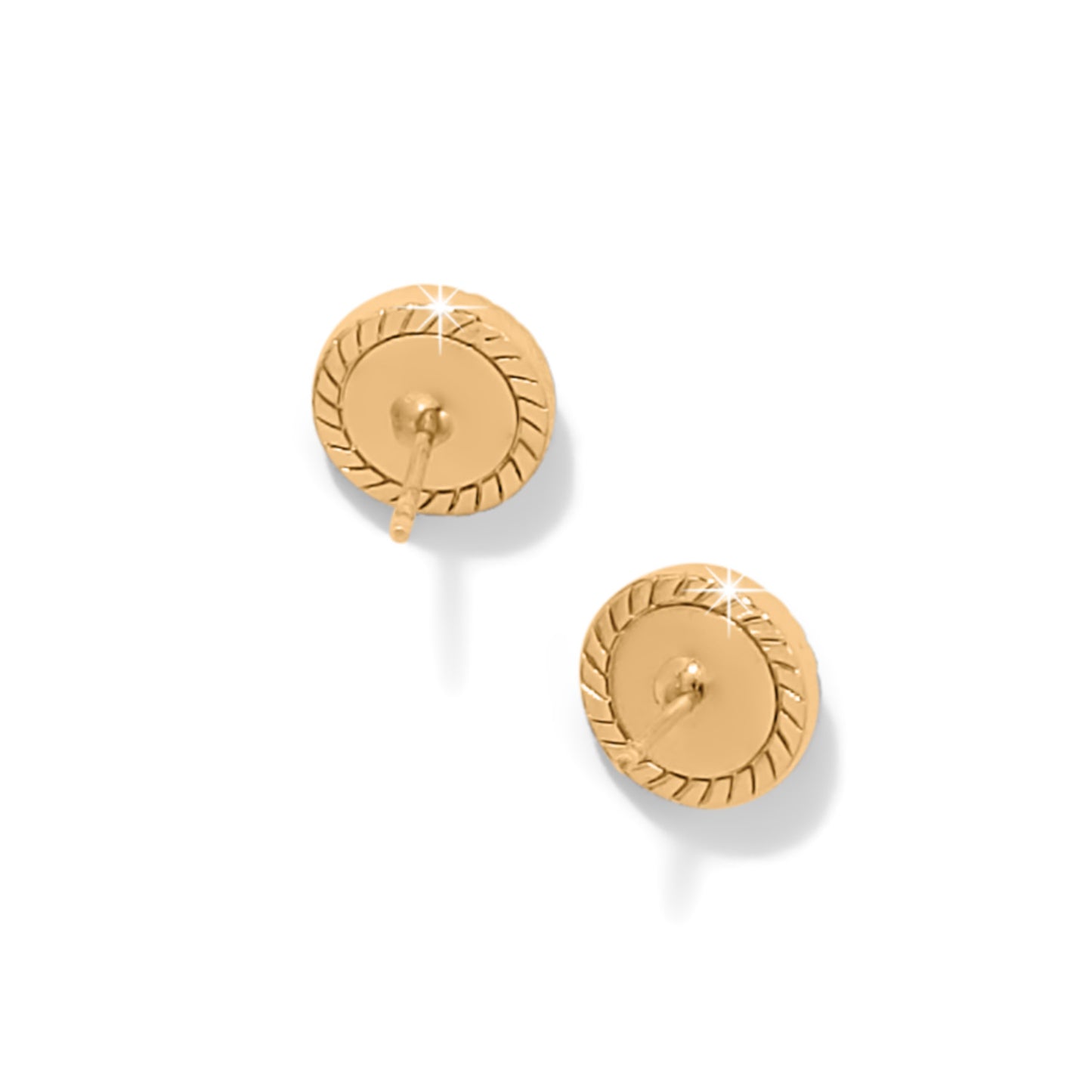 Illumina Celeste Dome Post Earrings | Gold