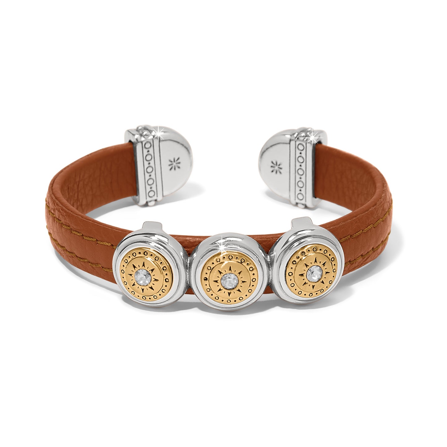 Mosaic 2-tone Luggage Disc Cuff