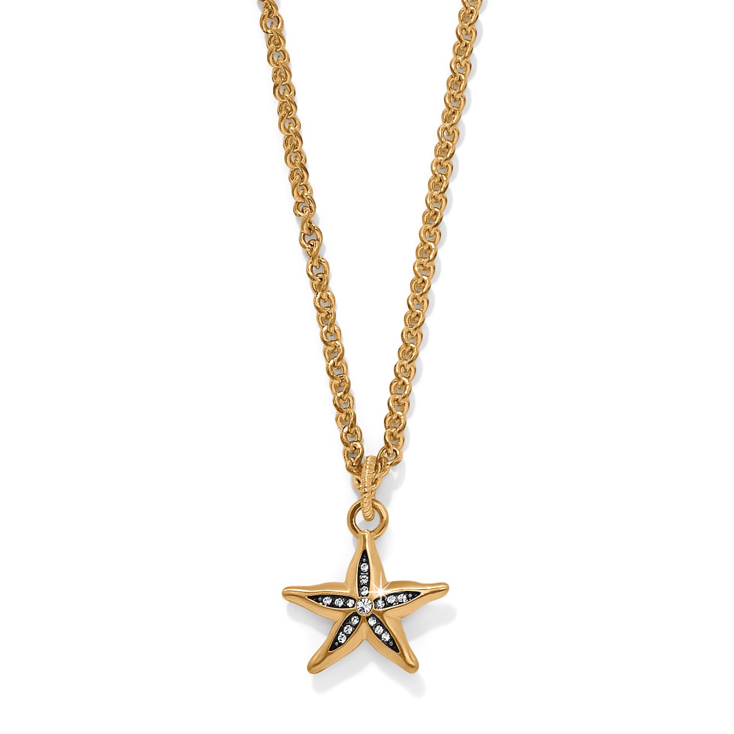 Twilight Water Starfish Necklace