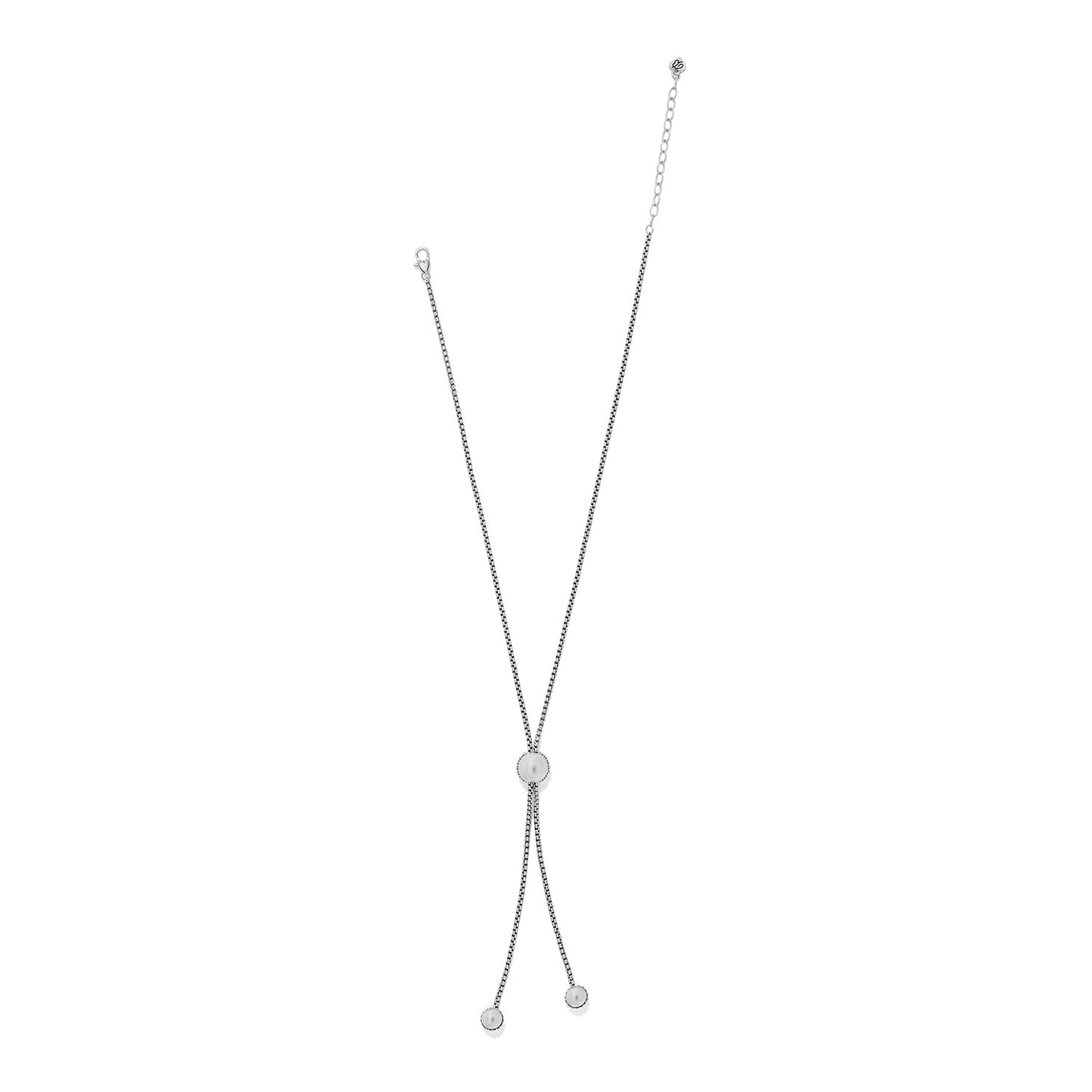 Pretty Tough Bold Stud Lariate Necklace