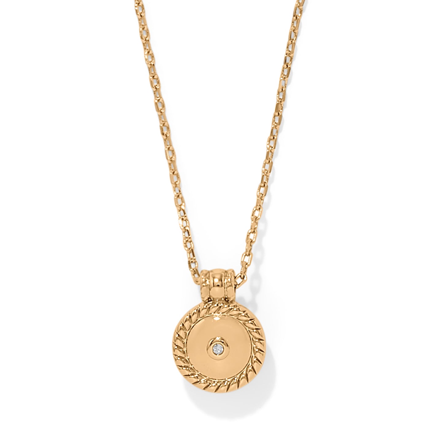 Illumina Celeste Dome Necklace | Gold