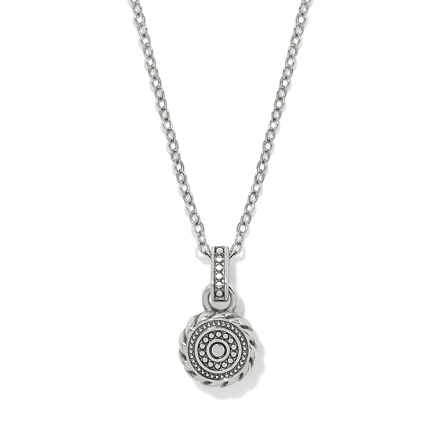 Halo Gemma Petite Round Necklace