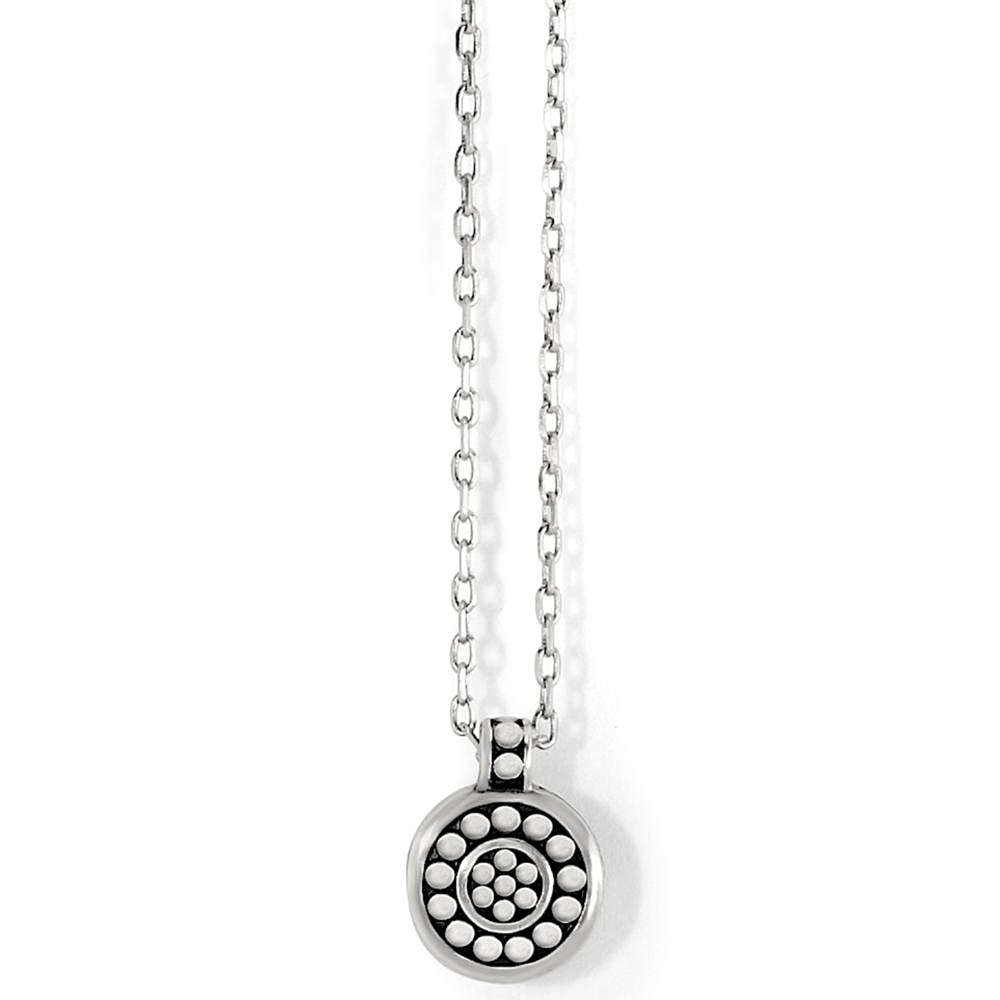 Pebble Dot Onyx Short Necklace