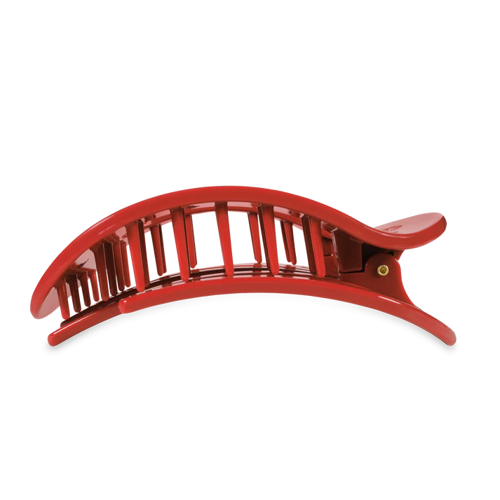 Teleties Flat Round Clip | Red Carpet Ready