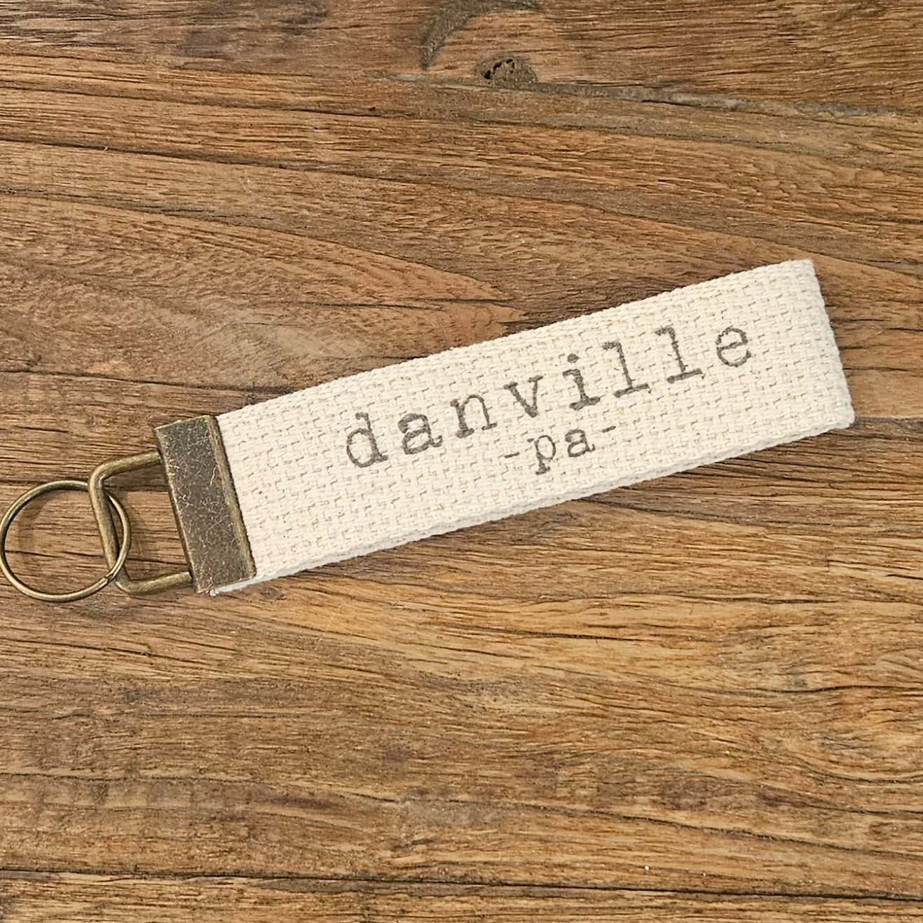 Danville Canvas Key Fob