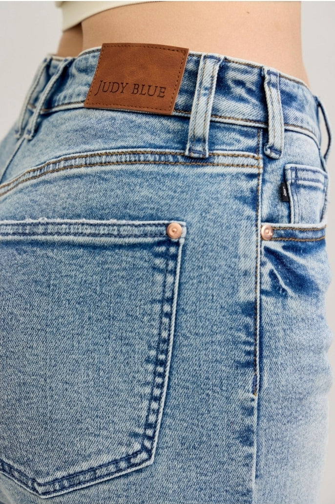 High Waist | Wilhemina | Light Vintage Wash Jeans