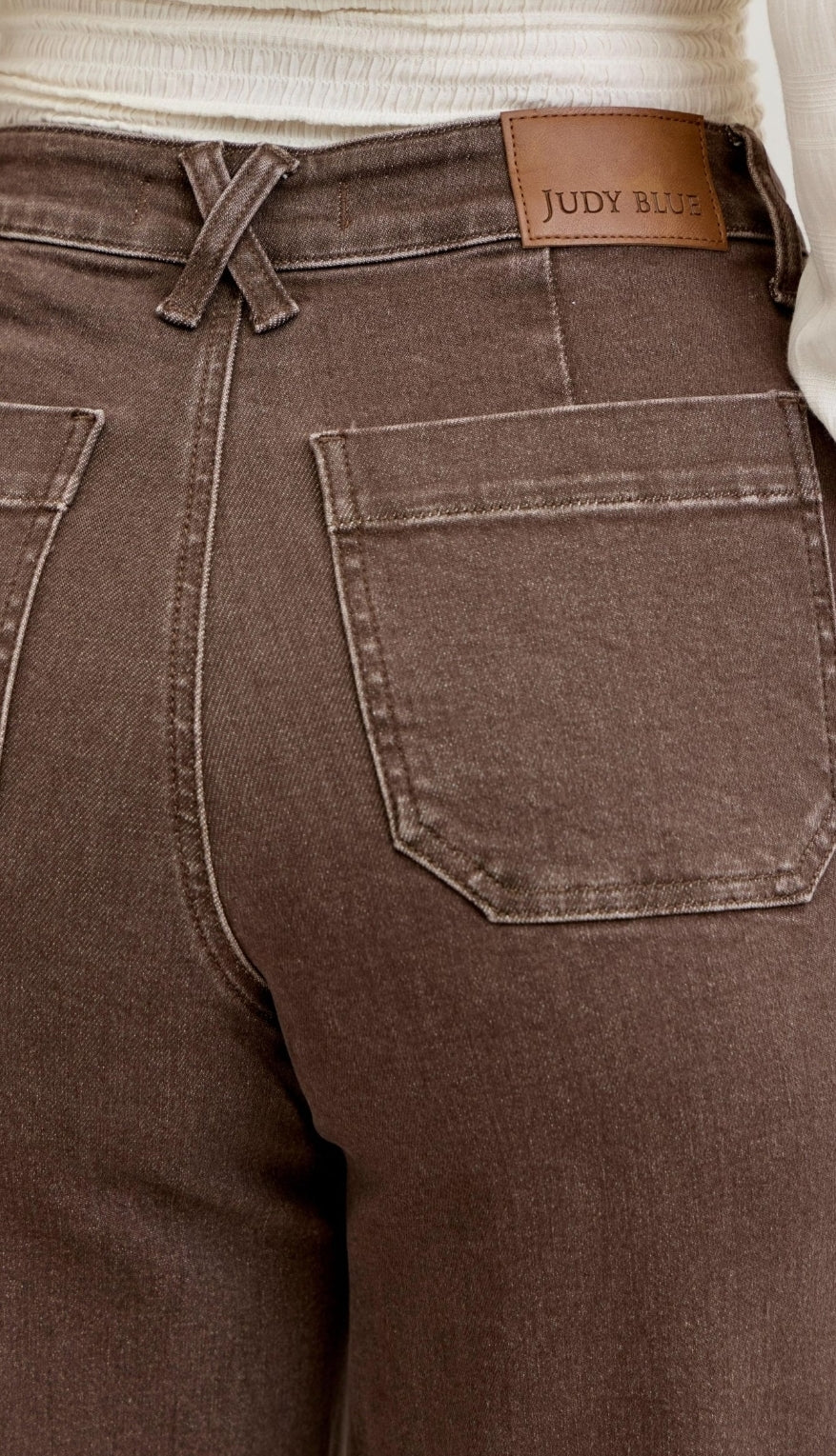 High Waist | Wide Leg | Patch Pockets