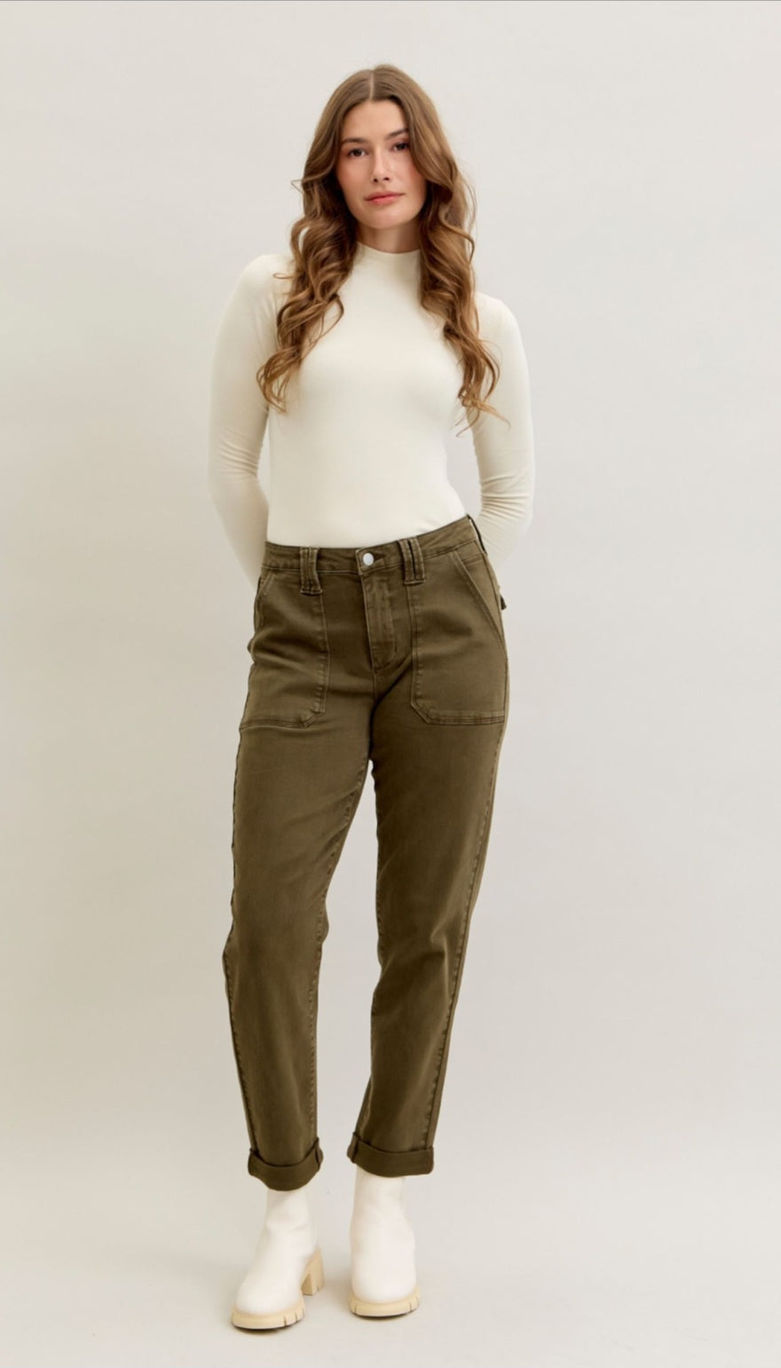 High Waist | Aurora Weekender | Dark Forest