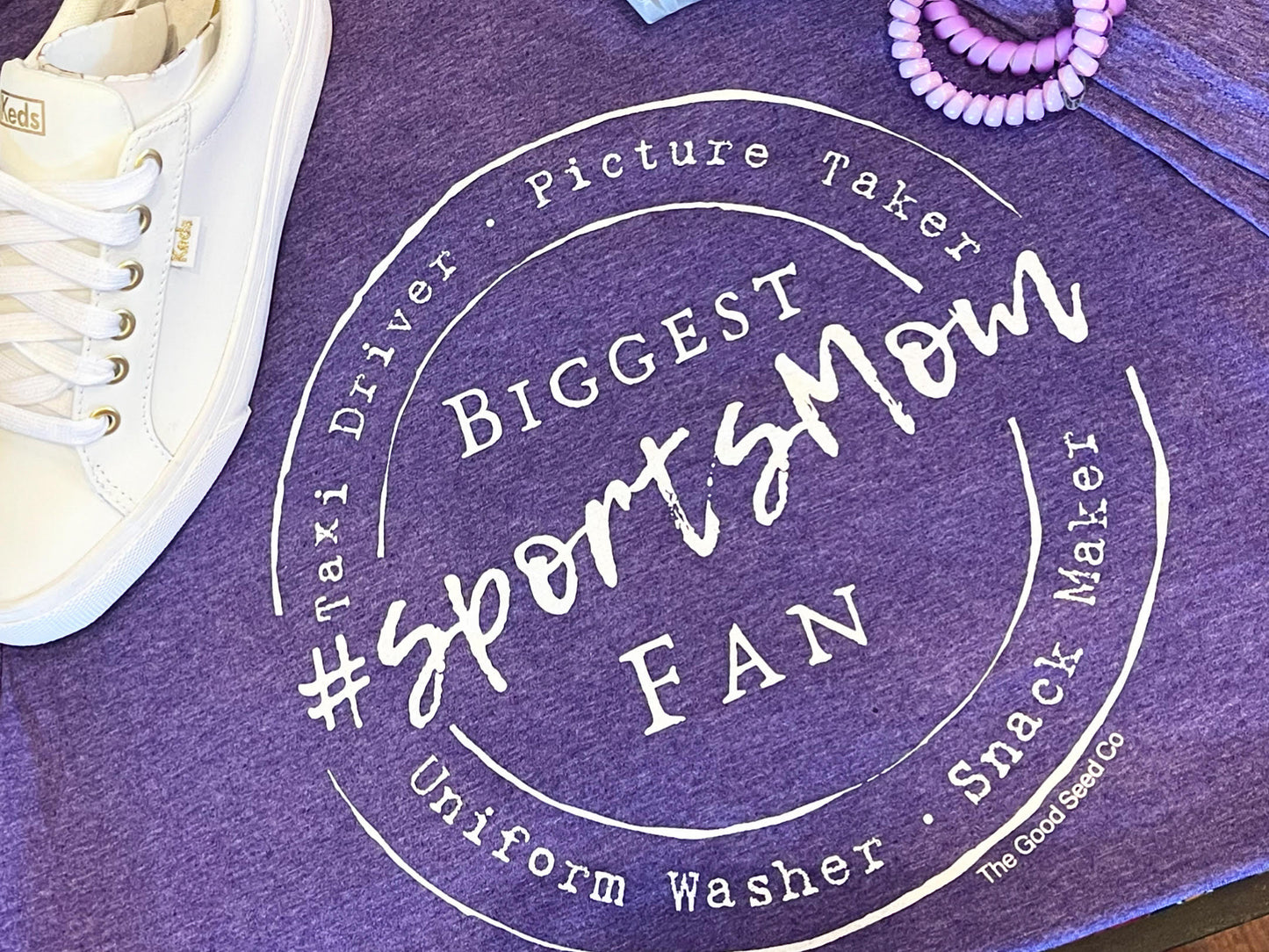 #SportsMom Tee