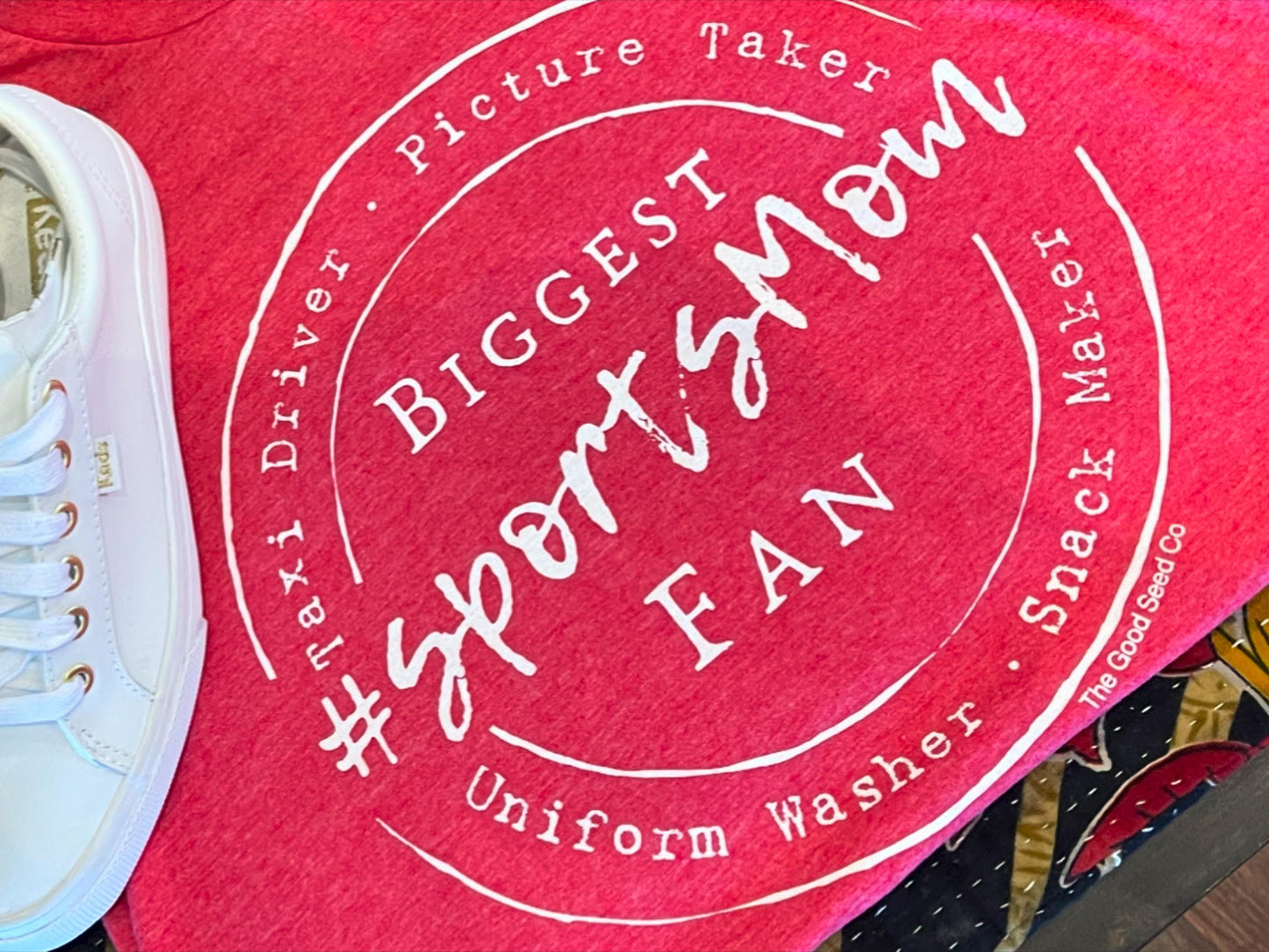 #SportsMom Tee