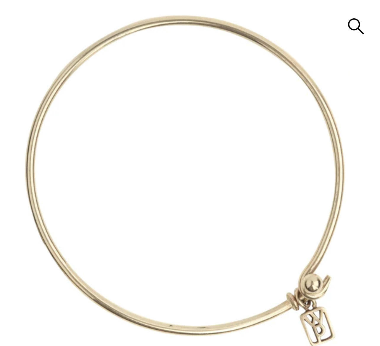 Wire Bangle-Brass