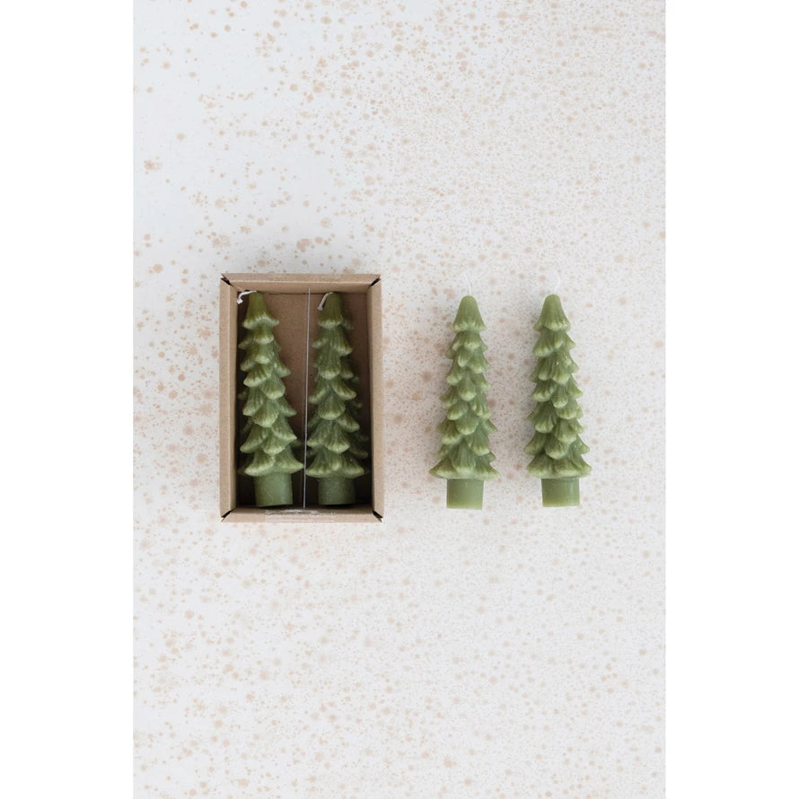 5" Tree Shaped Taper Candles